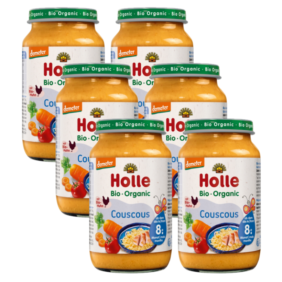 Bio Babybrei Couscous demeter, Karton 6 Stk.