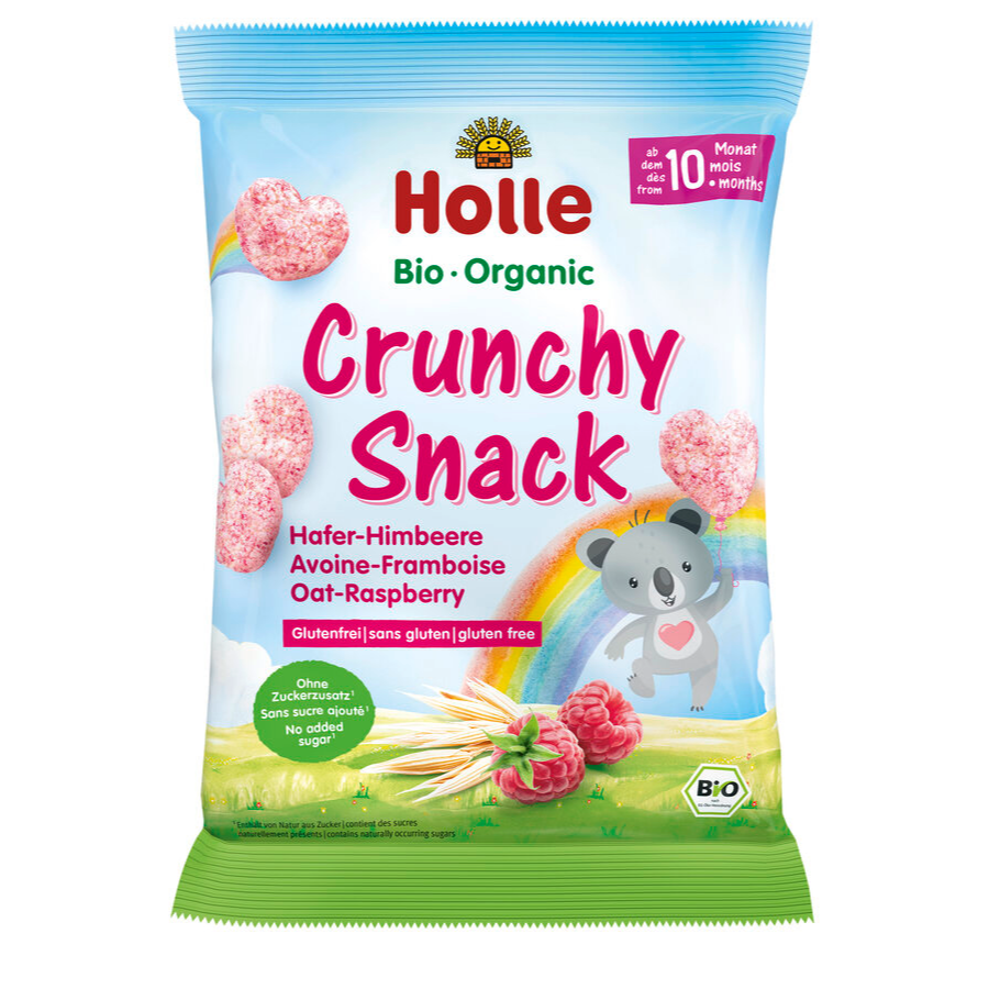 Bio Crunchy Snack Hafer-Himbeere, ab 10. Monat