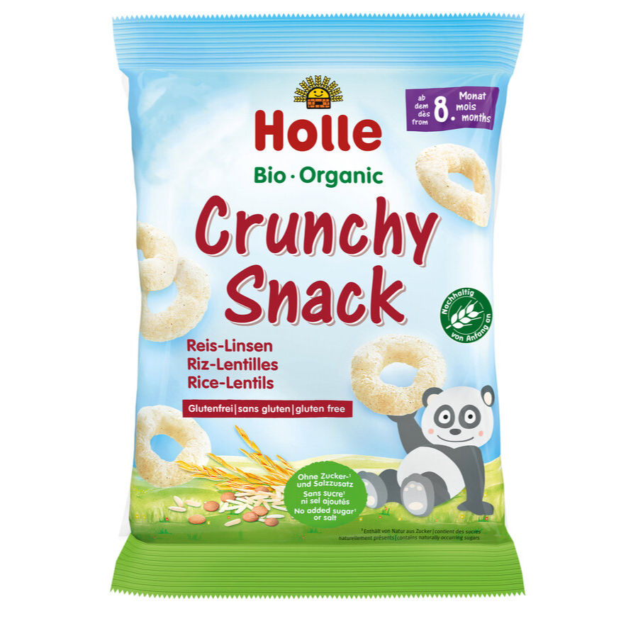 Bio Crunchy Snack Reis-Linse, ab 8. Monat