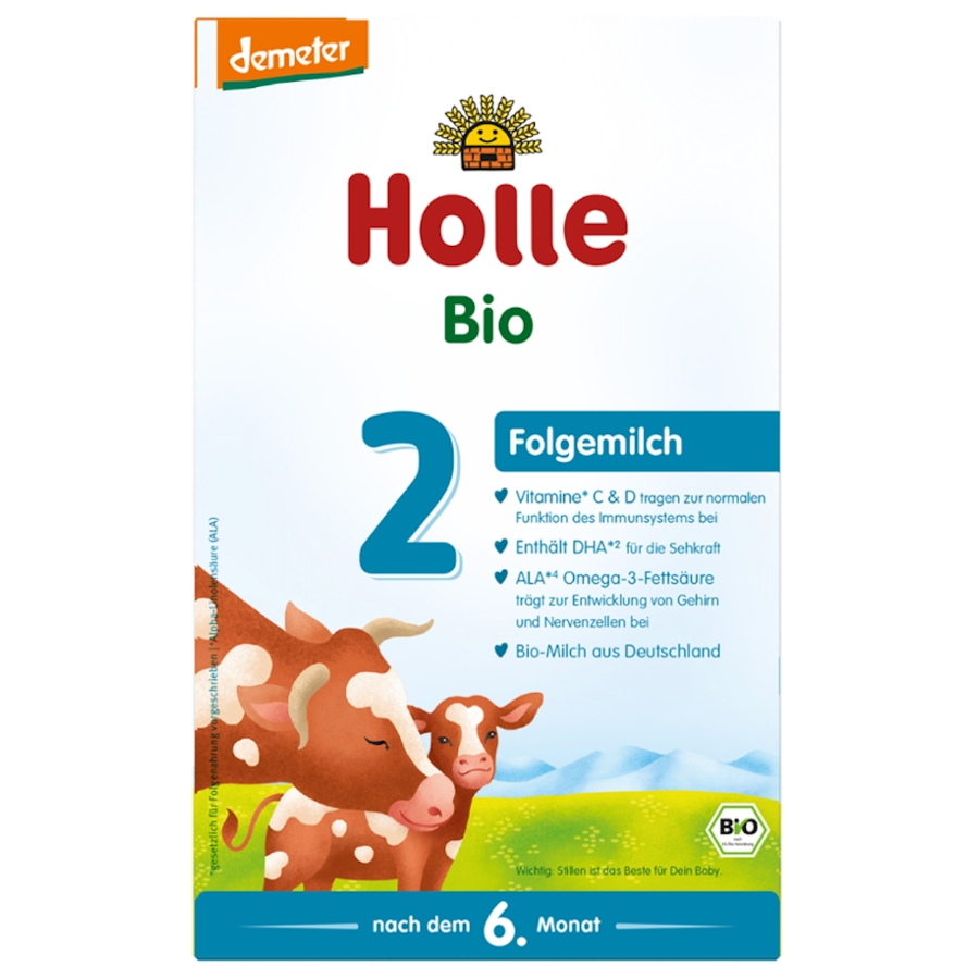 Bio Folgemilch 2, ab dem 6. Monat, demeter