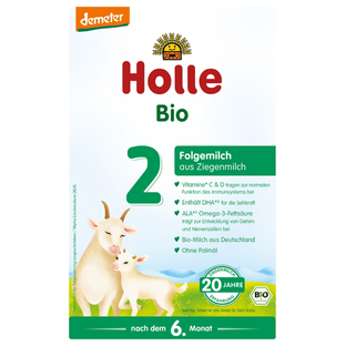Bio Folgemilch 2 aus Ziegenmilch, ab dem 7. Monat, demeter