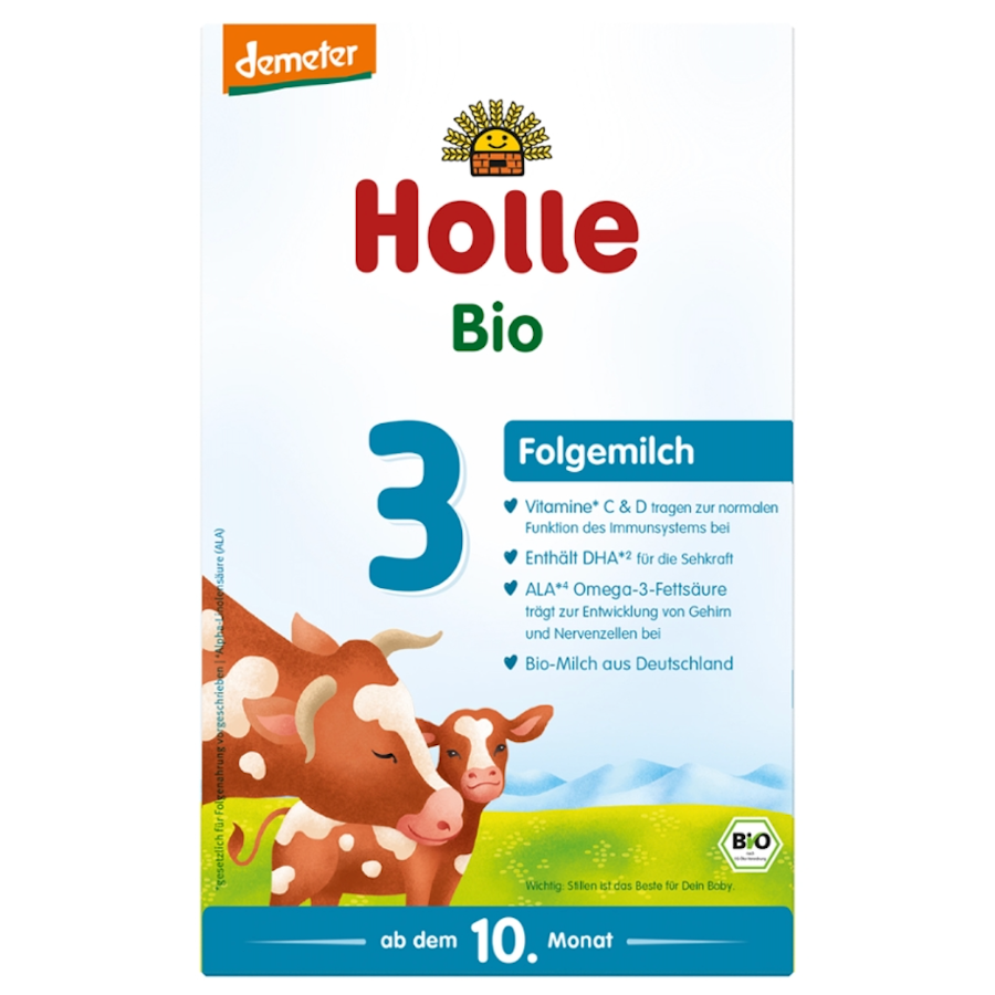 Bio Folgemilch 3, ab dem 10. Monat, demeter