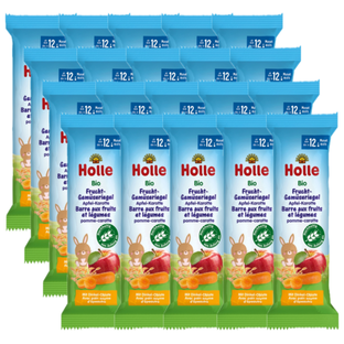 Bio Frucht-Gemüseriegel, Karton 20 Stk.