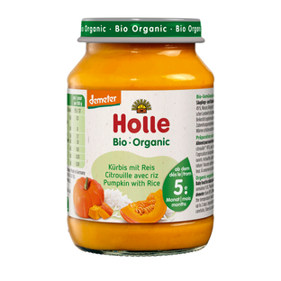 Bio Kürbis mit Reis, ab 5. Monat, demeter
