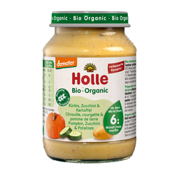 Bio Kürbis, Zucchini & Kartoffel, ab 6. Monat, demeter