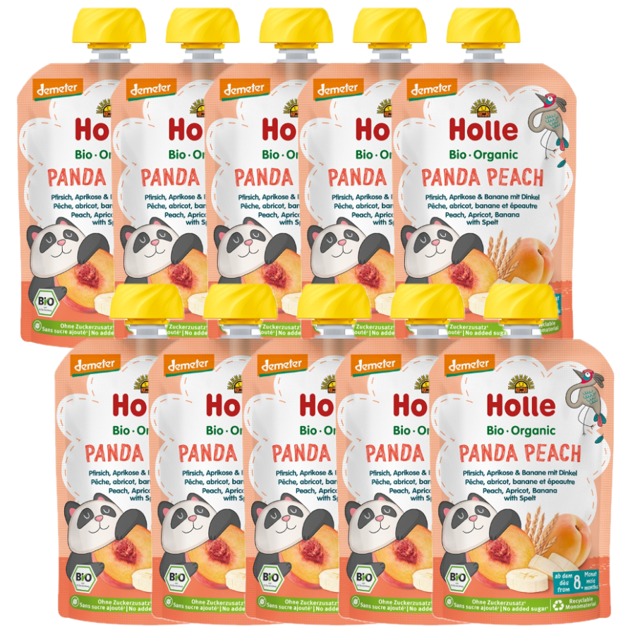 Bio Panda Peach, demeter, Karton 10 Stk.