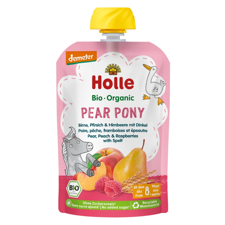 Bio Quetschie Pear Pony, ab 8. Monat, demeter