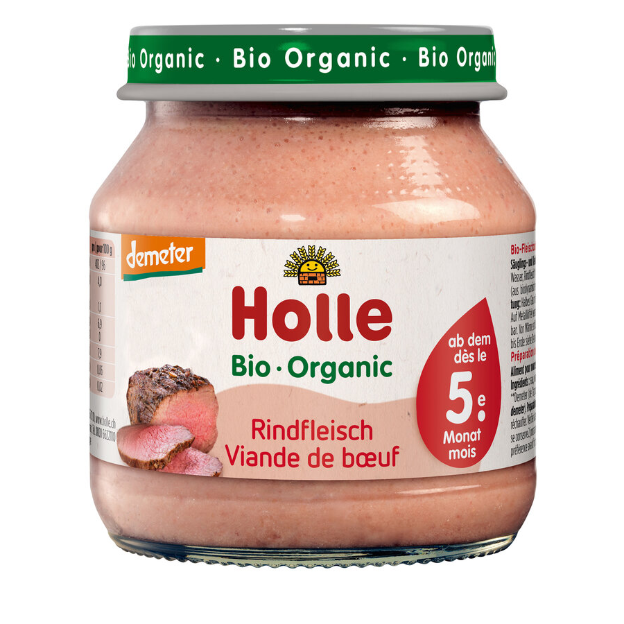 Bio Rindfleisch, ab 5.Monat, demeter
