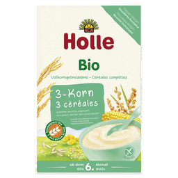 Bio Vollkorngetreidebrei 3-Korn