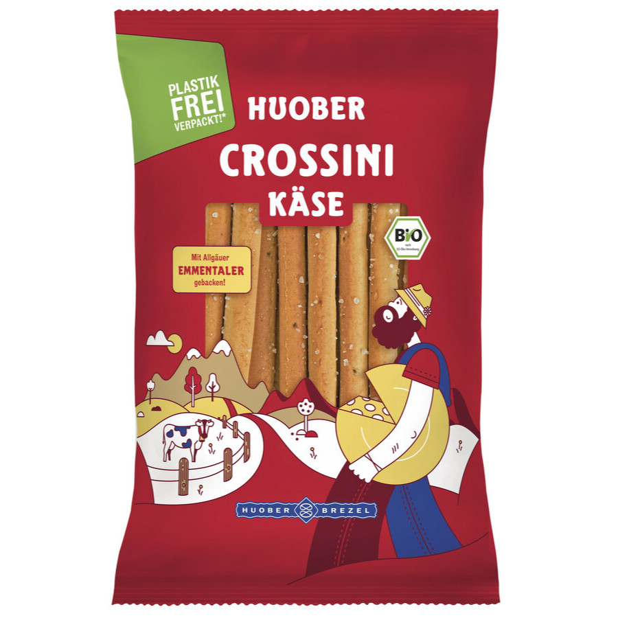 Bio Brezel Crossini Käse