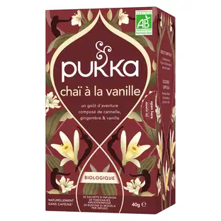 Infusion chaï à la vanille bio x 20