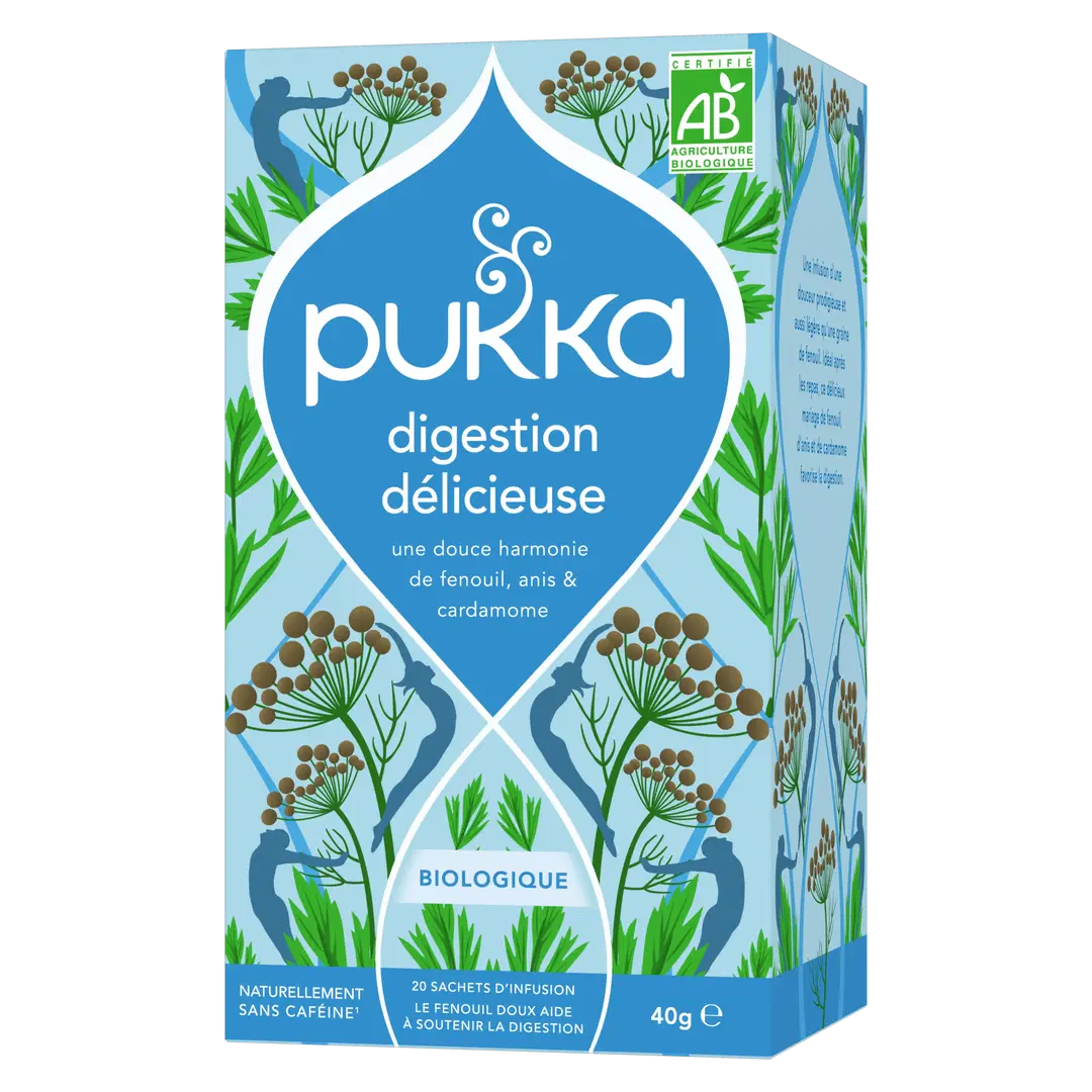 Infusion digestion délicieuse fenouil anis et cardamome bio x 20