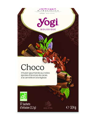 Infusion Choco - cacao, réglisse, cannelle bio x 17