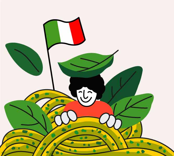 Italienische Küche