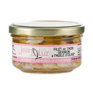 Filet de thon germon à l’huile d’olive vierge extra