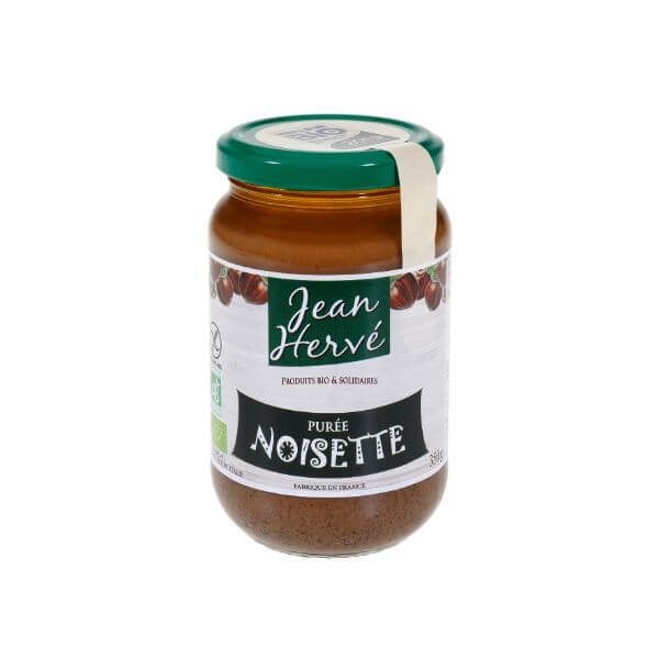 Purée de noisettes bio