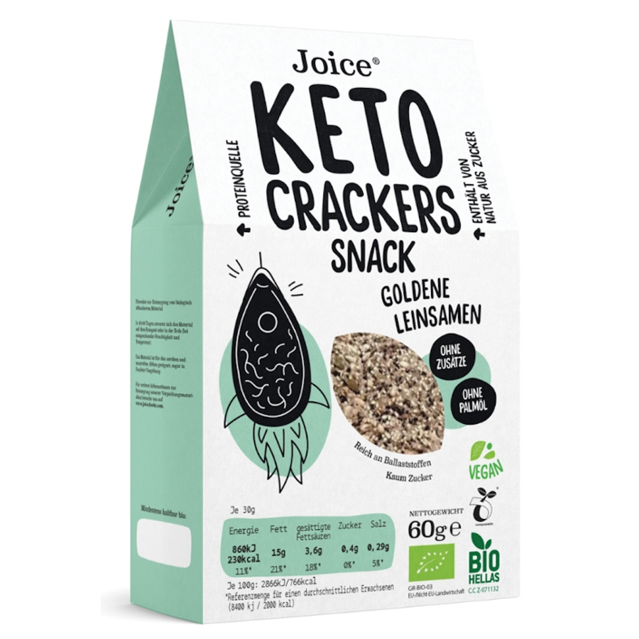 Bio Keto Cracker Goldleinsamen