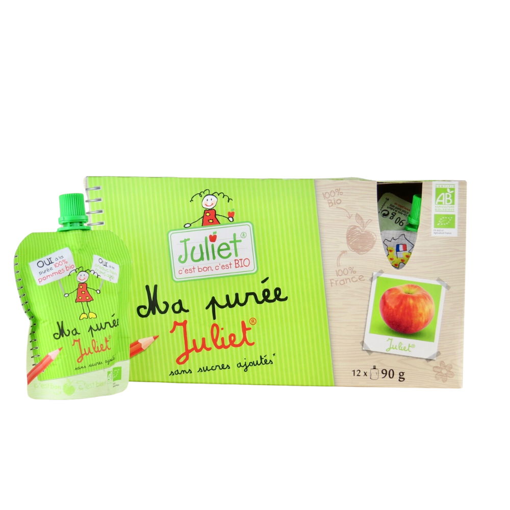 Purée de pommes juliet bio
