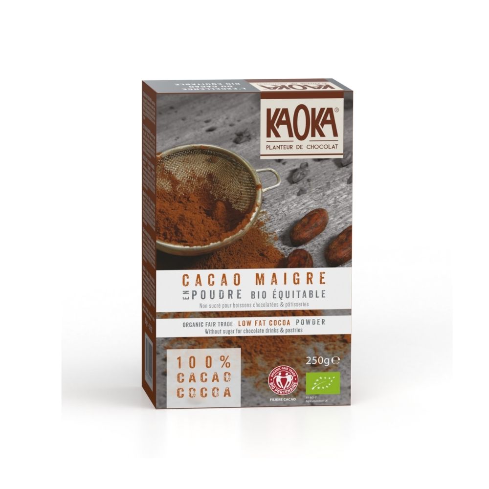 Cacao Maigre en Poudre 10/12% Equitable et Bio