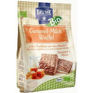 Bio Caramel-Milch Waffeln