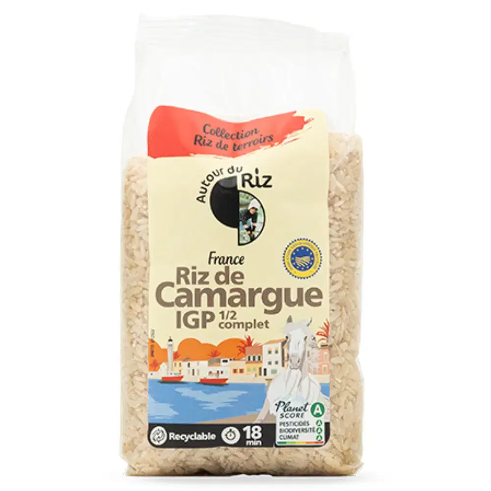 Riz de Camargue demi complet bio