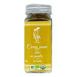 Curry jaune en poudre bio