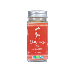Curry Rouge en Poudre Bio