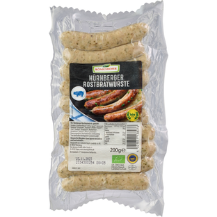 Bio Nürnberger Rostbratwürste
