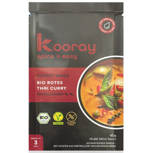 Bio Instantsauce Thai Curry rot