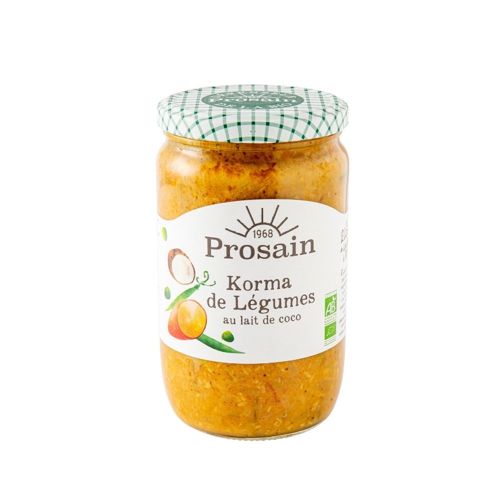 Korma de légumes bio