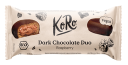 Bouchées de chocolat noir à la framboise bio