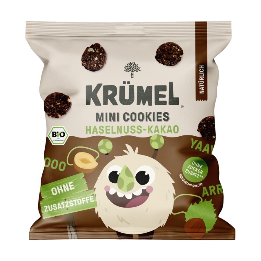 Bio Cookies Haselnuss-Kakao