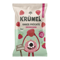 Bio Erdbeeren ganz & gefriergetrocknet