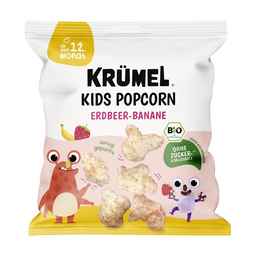 Bio Popcorn Erdbeer-Banane