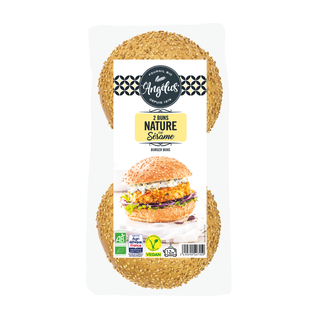 Buns nature sésame bio 2x75g