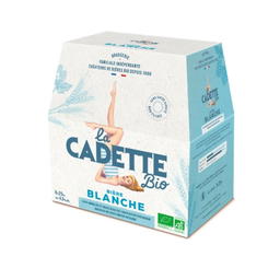 Bière blanche 4,5% alc. bio - 6x25cl