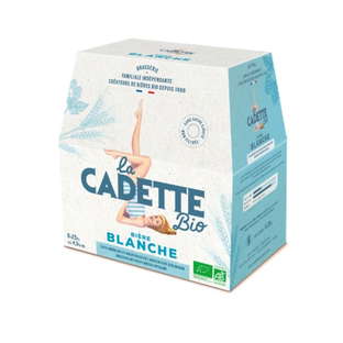 Bière blanche 4,5% alc. bio - 6x25cl