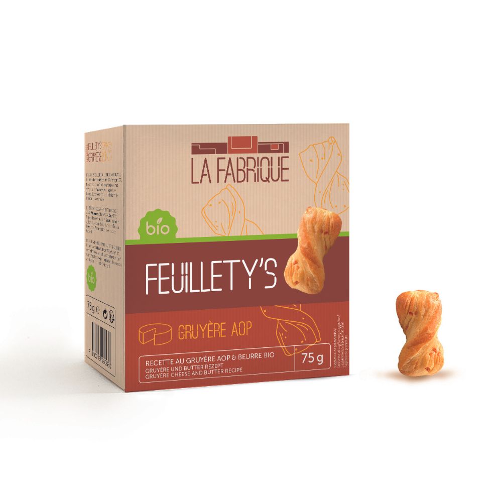 Mini twists gruyère bio