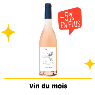 Vin rosé IGP Méditerranée bio