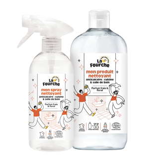 3 mois de spray nettoyant anticalcaire certifié Ecodétergent