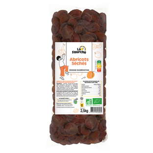 Abricots bruns séchés bio