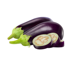 Aubergines bio origine France