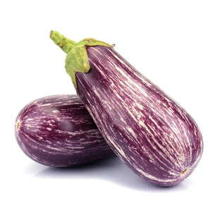 Aubergines graffiti bio origine France