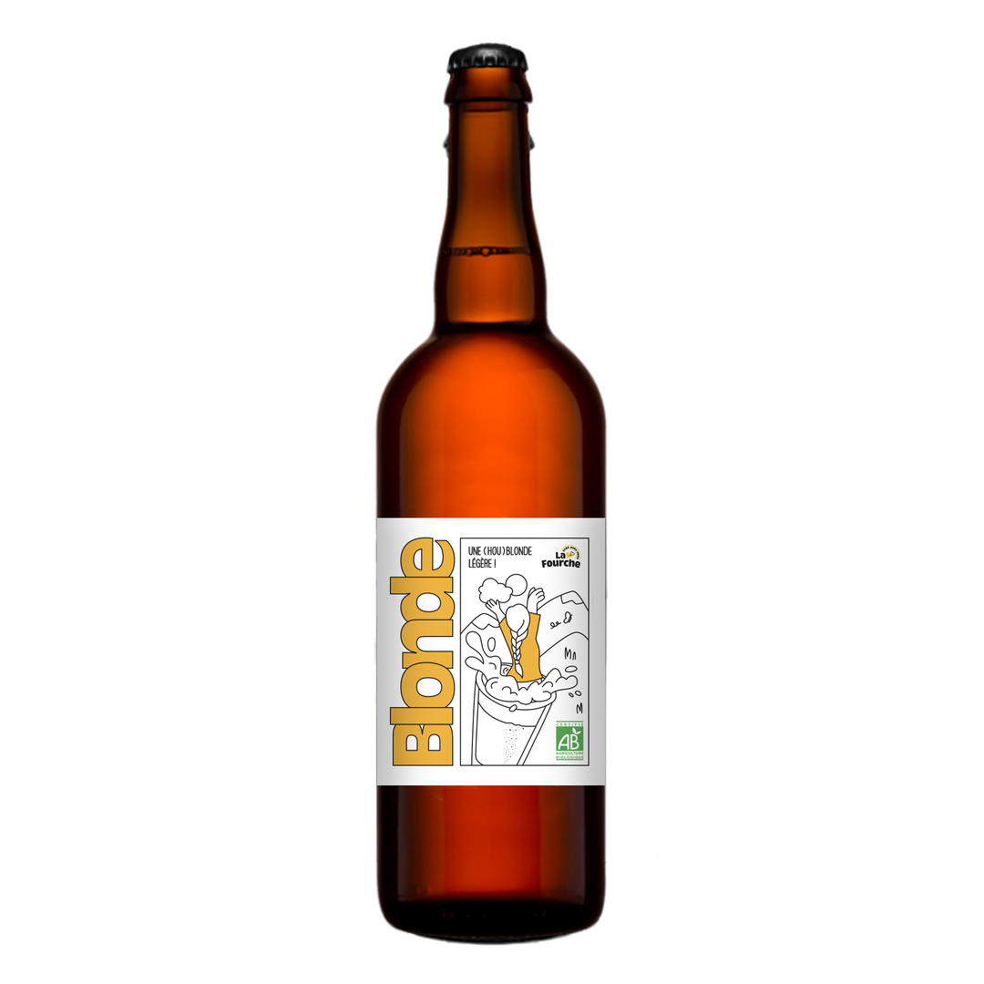 Bière blonde 6,2° bio