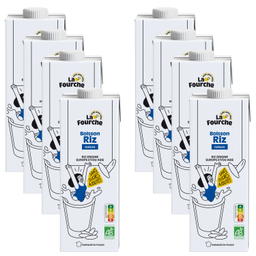 Boisson riz bio - 8x1L