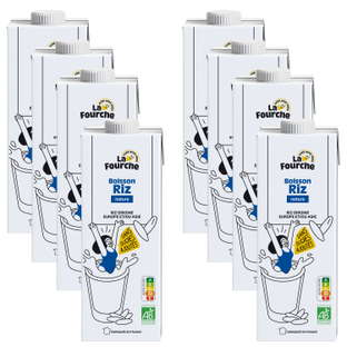 Boisson riz bio - 8x1L