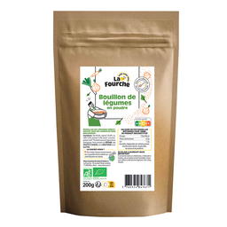 Bouillon de légumes en poudre bio
