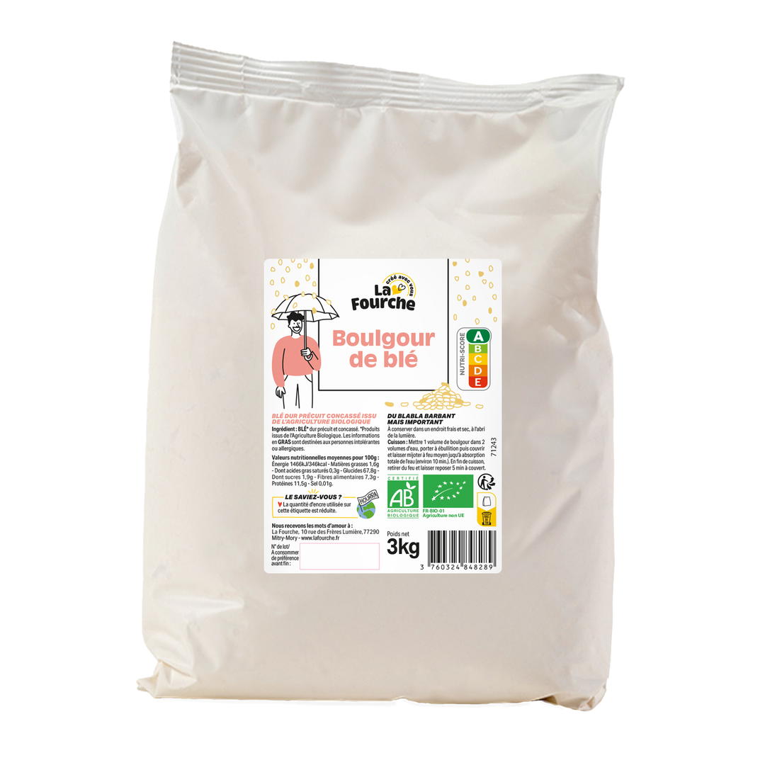 Boulgour de blé bio