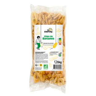 Chips de bananes bio