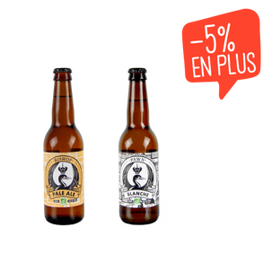 Duo de bières bio